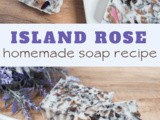 Island Coconut Rose Soap Recipe