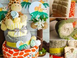 Jungle Theme Baby Shower Cake