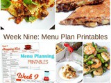 Kid Friendly Meal Plans for Week Nine