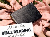 Kids Bible Reading Plan for November