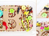 Letter b Sensory Bin