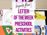 Letter of the Week Printables