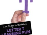 Letter t Sensory Activities