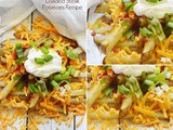 Loaded Baked Steak Fries Recipe