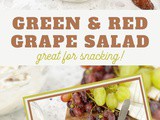 Luscious Green and Red Grape Salad Recipe