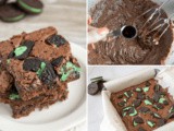 Mint oreo Brownies Recipe from Scratch