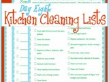 Mom’s Manual Day 8: Cleaning the Kitchen
