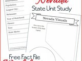 Nevada State Fact File Worksheets