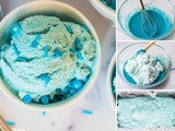 No-Churn Blue Ice Cream Recipe