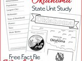 Oklahoma State Fact File Worksheets