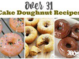 Over 31 Cake Doughnut Recipes