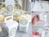 Owl Baby Shower Favor Box