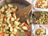 Pan Fried Potatoes and Carrots Recipe