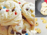 Patriotic Cake Mix Cookies Recipe