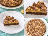 Peanut Butter Brownie Pizza