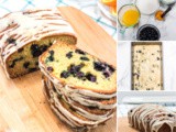 Perfectly Sweetened Blueberry Orange Bread Recipe