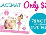 Personalized Photo Placemat for Kids just $2