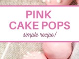 Pink Cake Pops Recipe