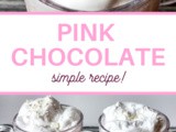Pink Hot Chocolate Recipe