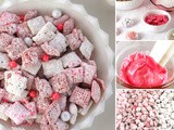 Pink Puppy Chow Recipe for a Party