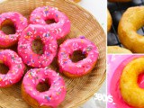 Pink Valentine Donuts Recipe