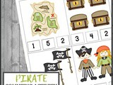 Pirate Counting Worksheet