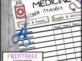 Printable Kids Medicine Chart