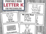 Printable Letter k Book