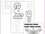 Proverbs 11:27 Coloring Pages