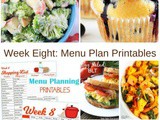 Quick Menu Plan for Spring Cleaning