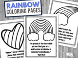 Rainbow Coloring Pages
