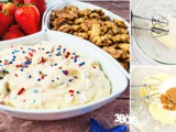 Red White and Blue Cheesecake Dip Recipe