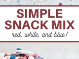 Red White and Blue Snack Mix Recipe