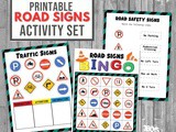 Road Signs Activity Set
