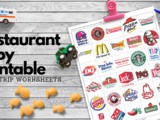 Road Trip Printables for Kids: Restaurant i Spy