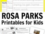 Rosa Parks Printables