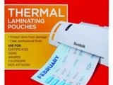 Save 37% off Scotch Thermal Pouches! Perfect for Back to School Projects