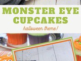 Scary Good Monster Eye Cupcakes