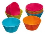 Set of 12 Silicone Cupcake Liners just $4 + free Shipping