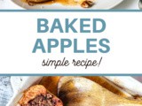 Simple Baked Cinnamon Apples