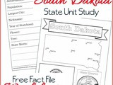 South Dakota State Fact File Worksheets