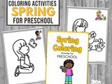 Spring Coloring Activities