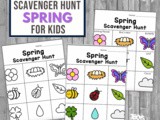 Spring Scavenger Hunt