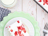 Strawberry Hot Cake Recipe with Fresh Strawberries