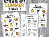Summer Scavenger Hunt