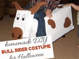 Super Cute diy Bull Rider Costume for Halloween