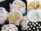 Super Simple Funfetti Sugar Cookie Truffles