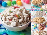 Super Sweet Rainbow Puppy Chow Recipe