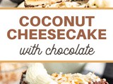 Tasty Instant Pot Chocolate Coconut Cheesecake Recipe
