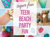 Teen Beach Party & Movie Night Crafts